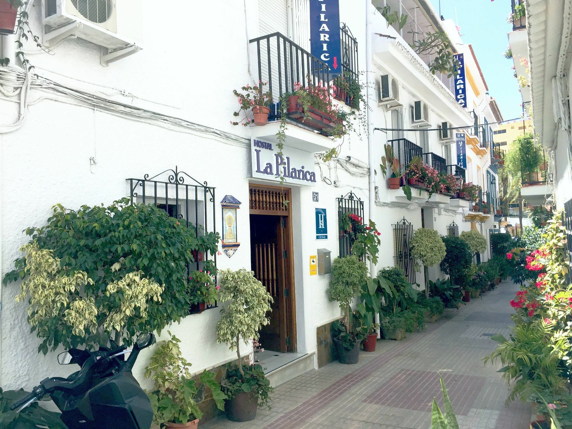 Hostal La Pilarica Marbella Exterior foto